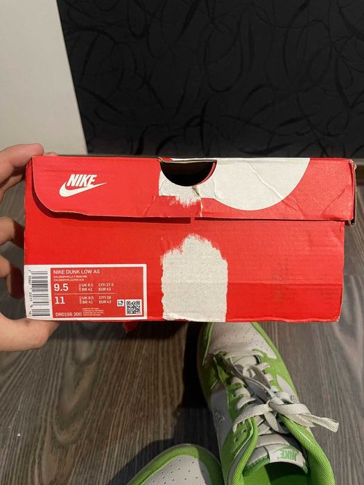 Кросівки оригінал Nike Dunk Low AS Safari Swoosh 43р