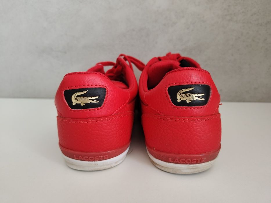 Sneakersy Lacoste chaymon Red 41