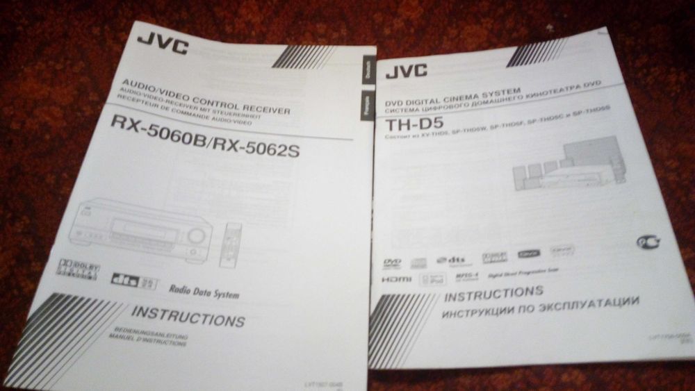 ресивер и дом кинотеатр JVC