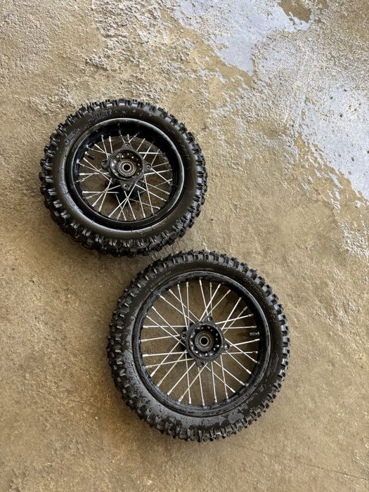 Kit jantes 10-12 pit bike