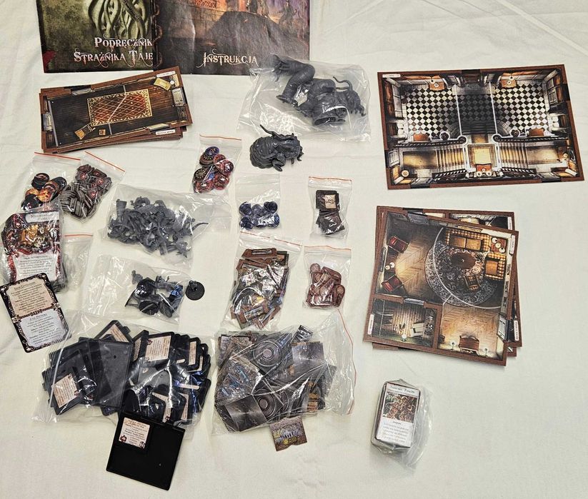 Posiadłość Szaleństwa PL - 1 edycja - H.P. Lovecraft - gra planszowa