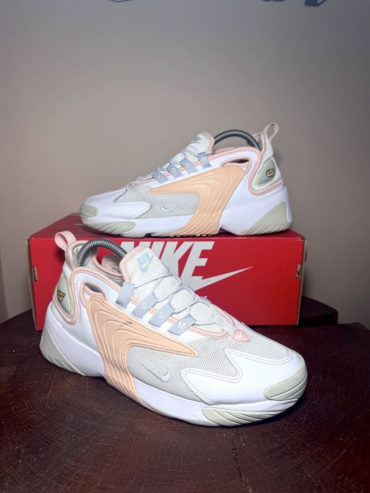 Nike Zoom 2000 r.40,5eu bialo brzoskwiniowe streetwear dunk jordan tn shox