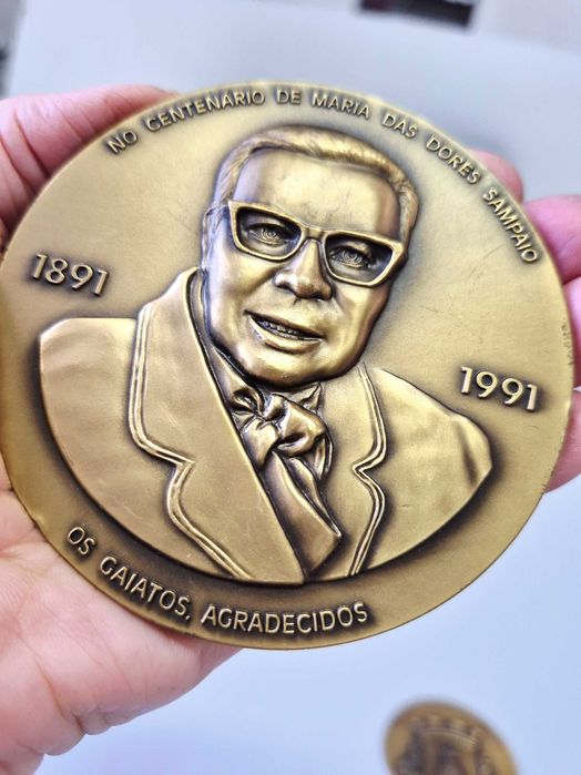 Medalhas de bronze commemorativas