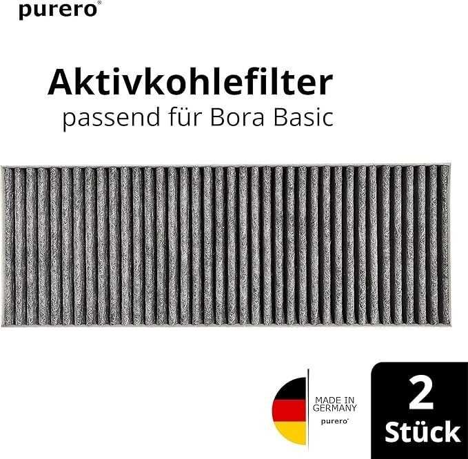 Zestaw filtrów z węglem aktywnym (2 szt.) – do Bora BASIC BAKFS