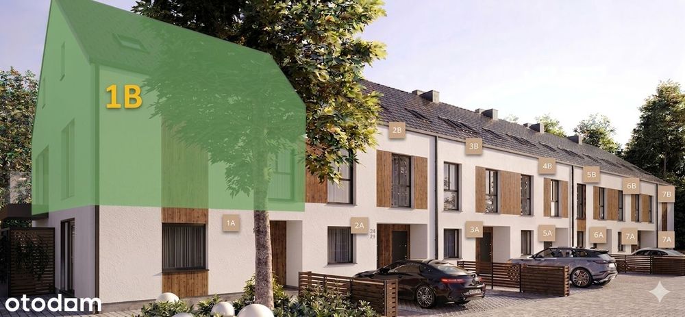 Duże Mieszkanie!_102 m2_2 poziomy_5 pokoi_2 łazienki_Balkon_Ogród_M.P.
