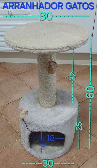 ARRANHADOR PARA GATOS. Casa, Quarto, Sala, Cozinha, Varanda, Quintal.