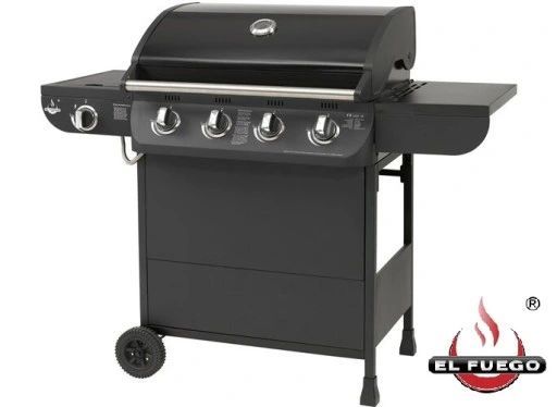 solidny grill gazowy el fuego columbus 4+1 15kw !!