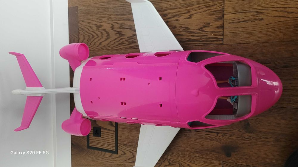 BARBIE DREAMHOUSE wymarzony samolot dla lalek + 2 lalki Barbie