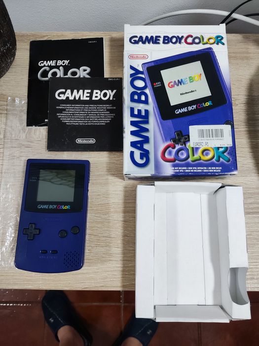 Game Boy color versão europeia Nintendo