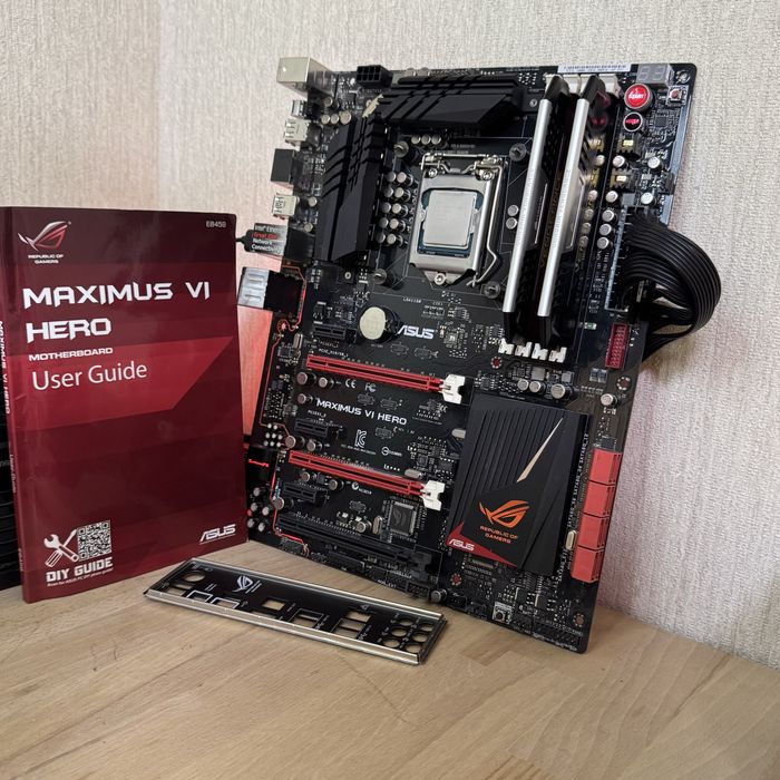 Комплект Asus Maximus Hero + i7 4770k