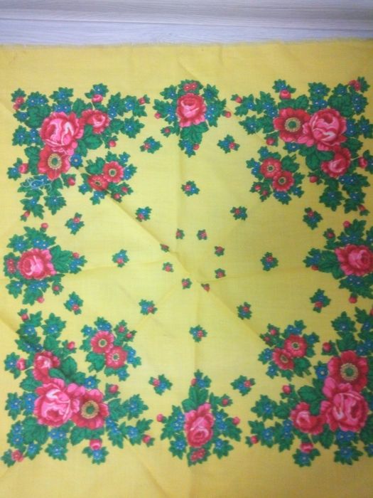 Платки головные полушерстяные