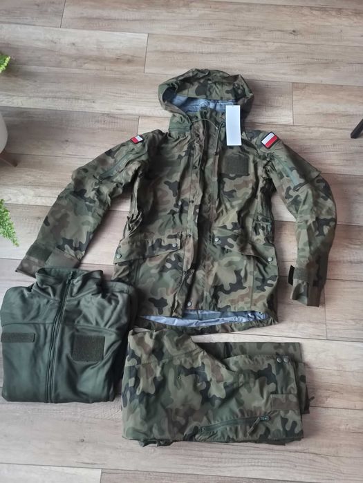 Ubrania ochronne Goratex wojskowy S/R