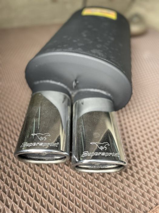 Глушитель, прямоток supersprint bmw e39