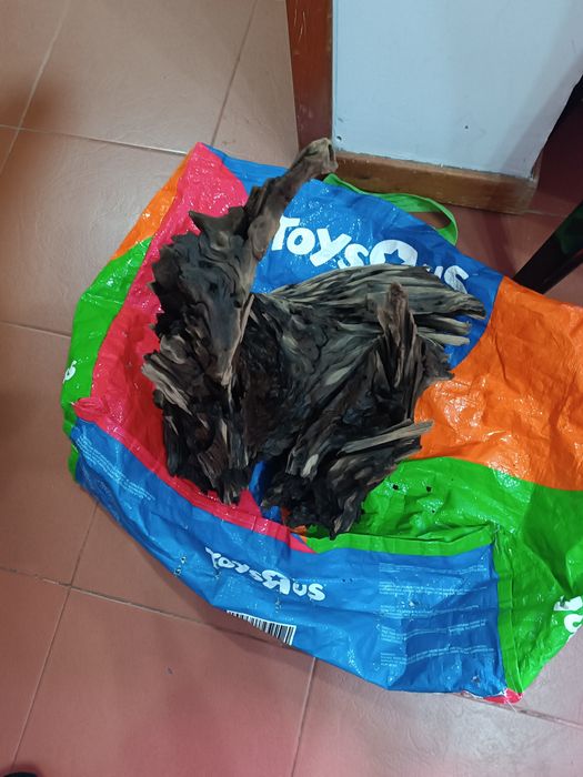 Tronco para aquário