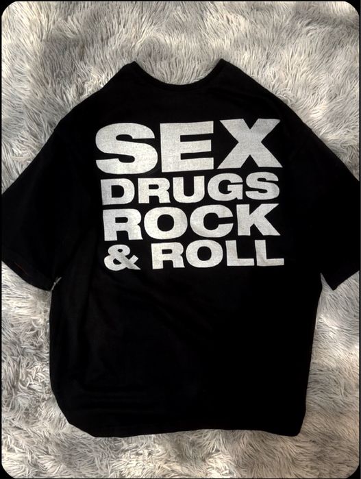 Футболка опиум Sex drugs Rock&Roll balenciaga rick owens