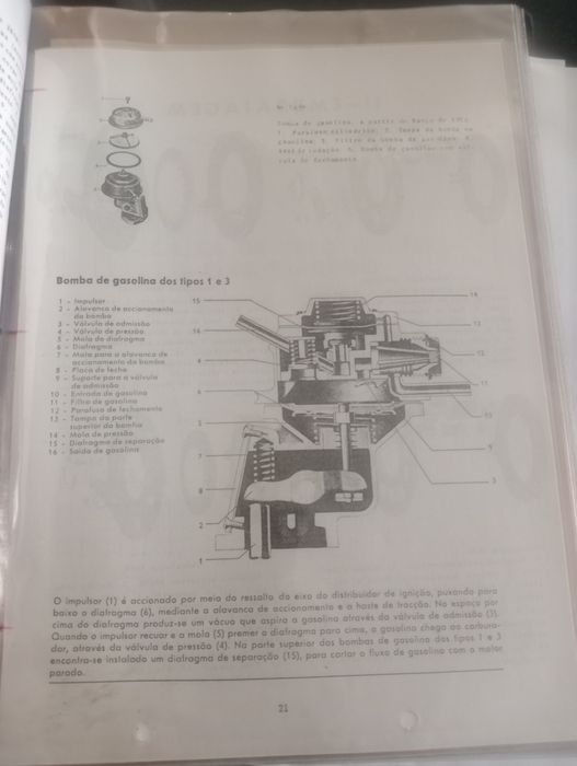 Manual dados técnicos reparação VW Carocha
