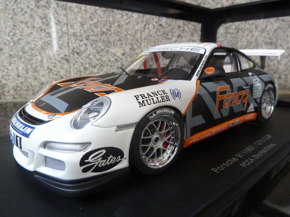 1:18 AutoArt, Porsche 911 GT3 Cup, Zhuhai/China, Minichamps