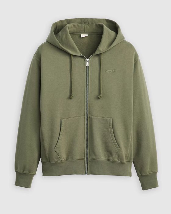Худі Levis Authentic Full Zip Sweatshirt A92650003 (M-L)Оригінал/худі левіс