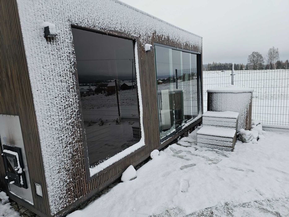 Domek z widokiem na góry, sauna, jacuzzi, Sudety, weekend Zieleniec