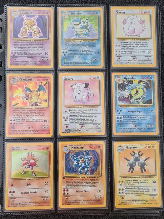 Pokemon Base Set Completo Inglês 102/102