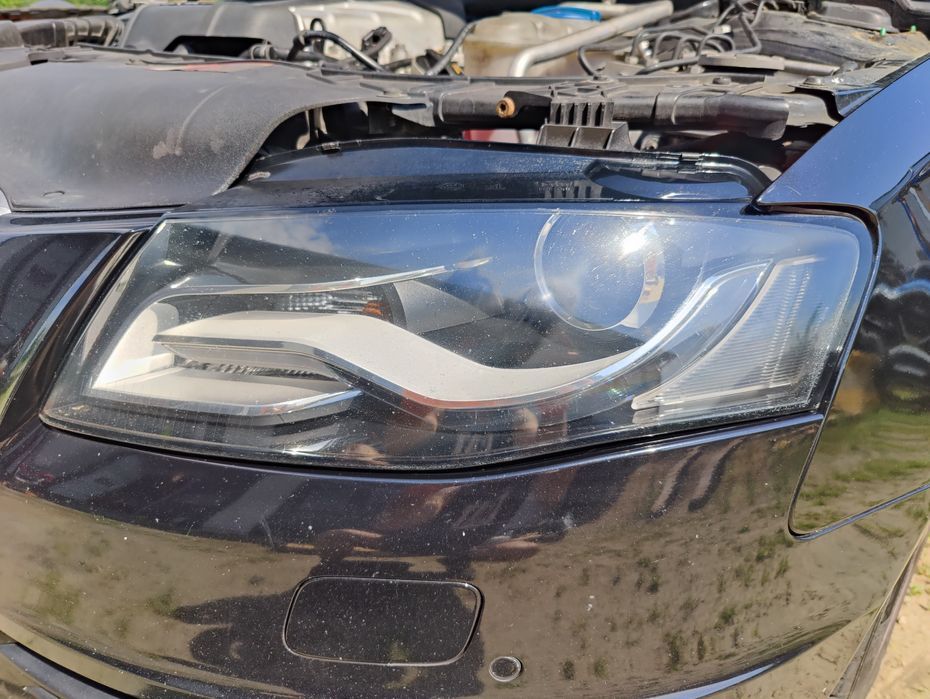 Bixenon skrętny lampa reflektor lewy przód Audi a4 s4 b8