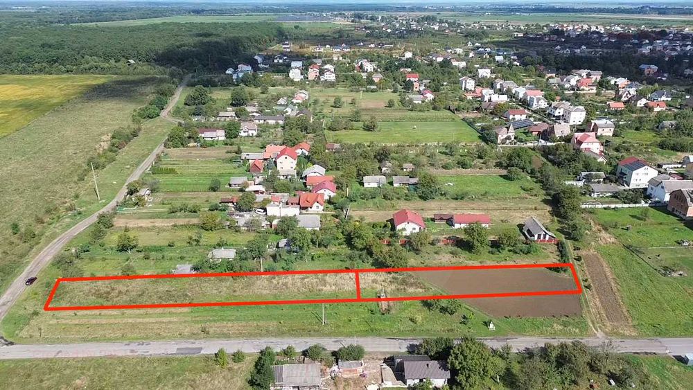 Продаються 2 земельні ділянки за ціною 1-єї у с.Діброва-Заплатенська