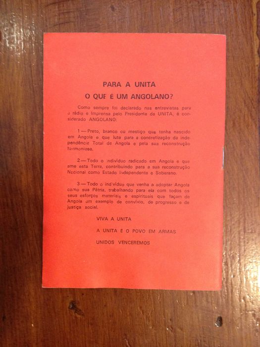 Unita – ideário e estrutura