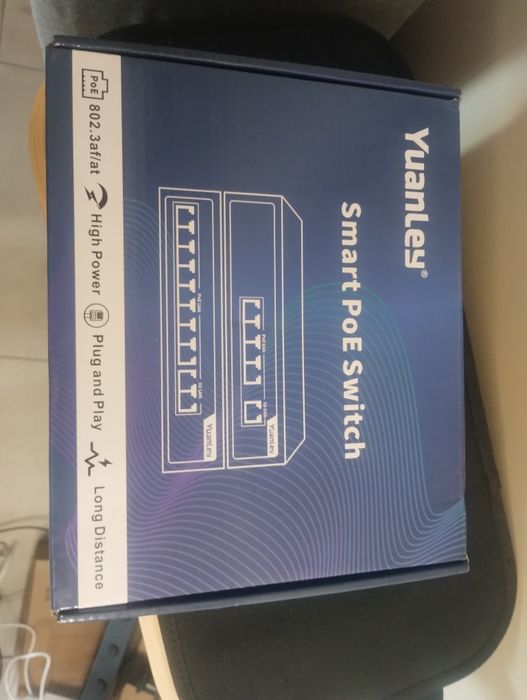 Комутатор,порт і швидкість, кабель 20м.