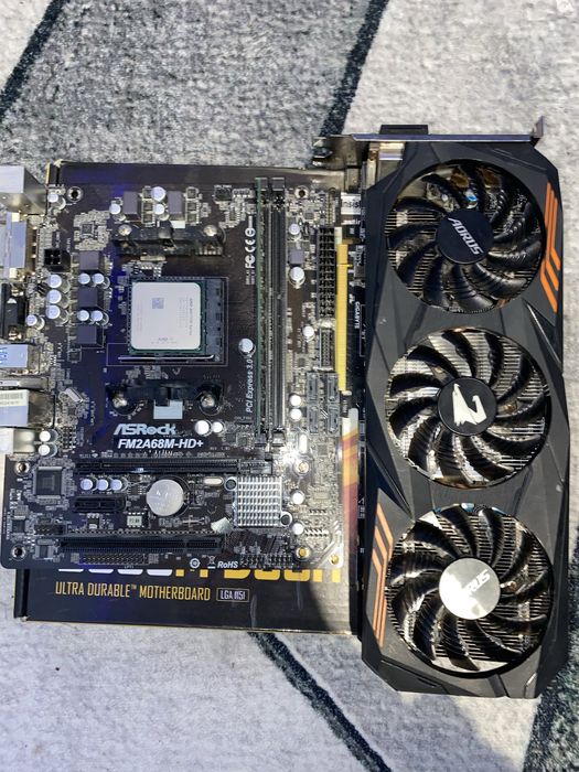 Платформа для старту збірки ПК (gtx 1060, 8 озу, a10-7700 series)