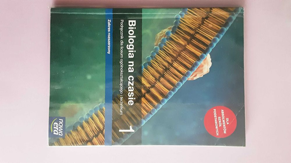 Biologia na czasie klasa 1 nowa era zakres rozszerzony