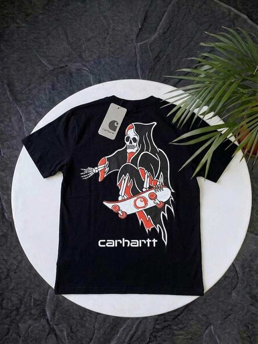 Новая футболка CARHARTT Grim Reaper (XS-XXL)