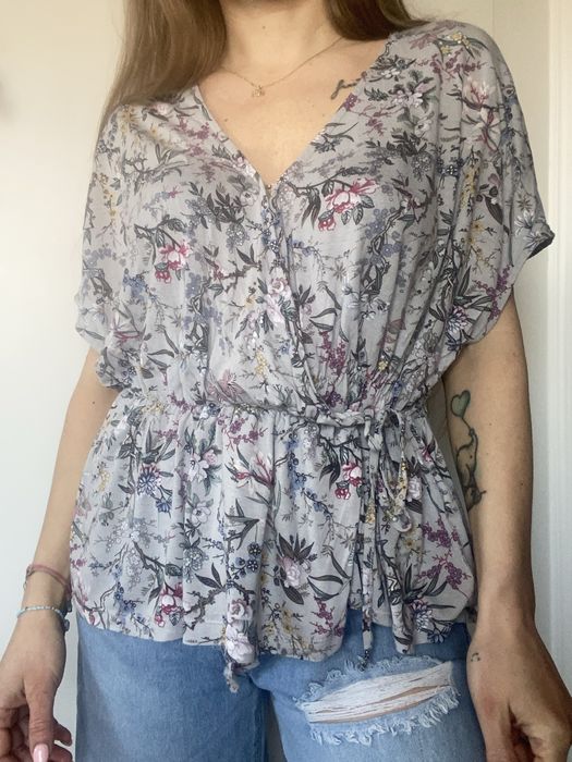 bluzka H&M roz. S/M 100% wiskoza