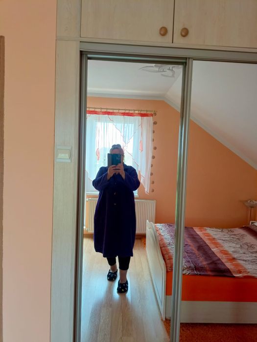 Sweter płaszczyk wdzianko z bukli