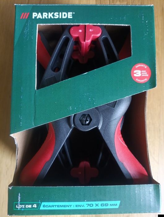 Набори струбцин, затискачів, зажимів parkside Німеччина