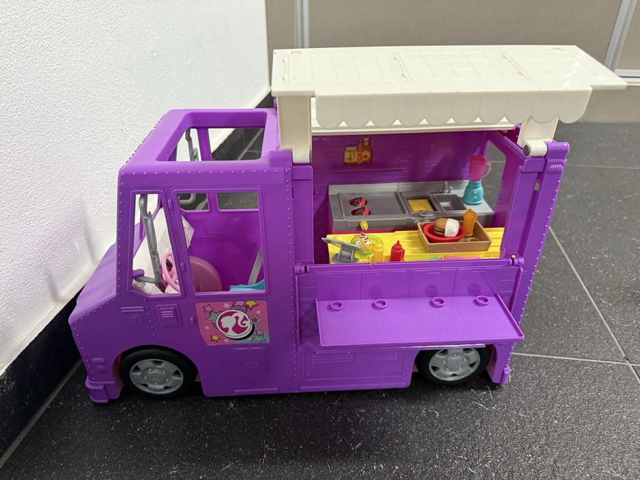 Barbie carrinho de comida original