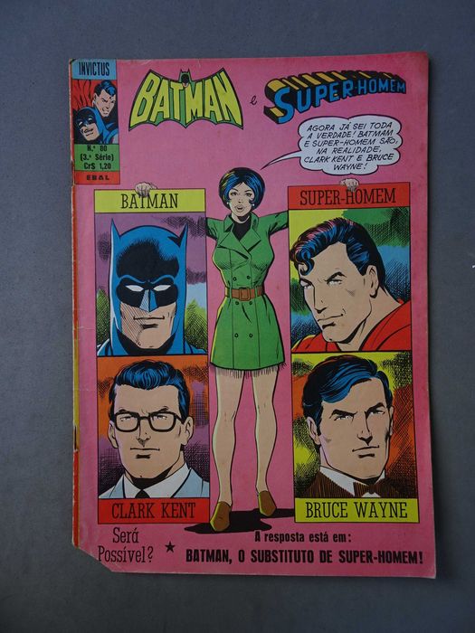 Livro EBAL - Batman e Super-Homem nº 80 (3ª série)