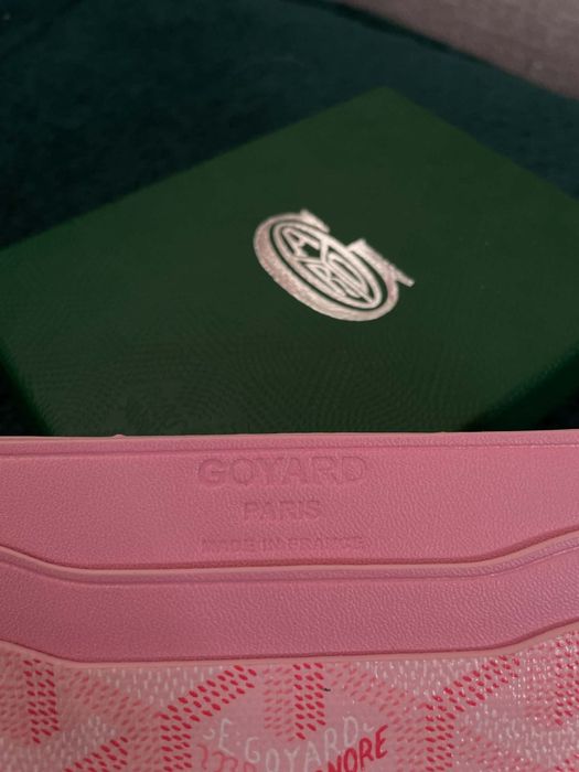 Goyard Card Holder | Pink