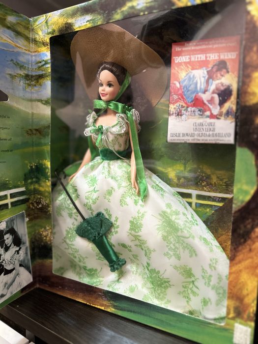 Barbie Scarlett Ohara Барбі 90х Rhett Батлер Скарлет колекційна лялька
