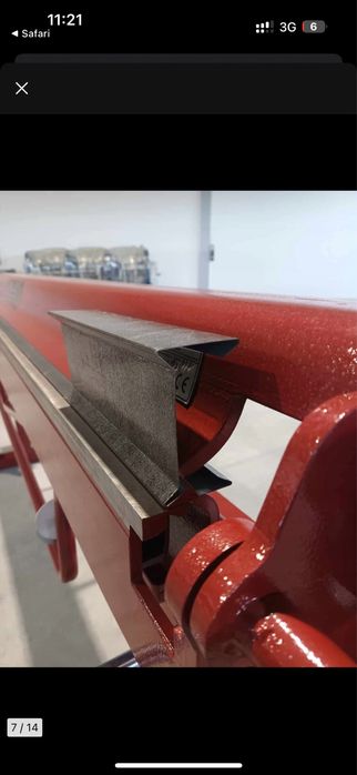 Zaginarka do blachy RED Light gięcie blach z czterech stron