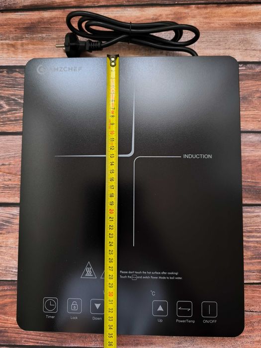 Pojedyncza płyta kuchenna indukcyjna 2000 W