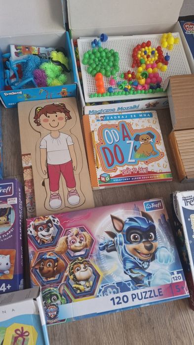 Układanki i puzzle 5+