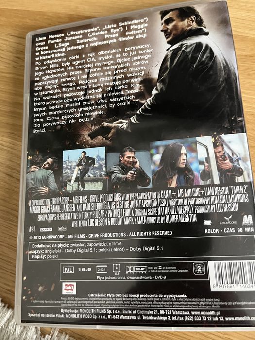 Film DVD Uprowadzona 2