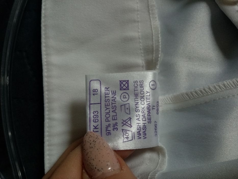 Spodnie rybaczki białe damskie