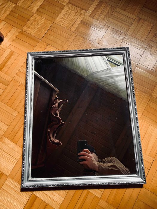 Piękne Lustro na ścianę wiszące ścienne 45 x 55