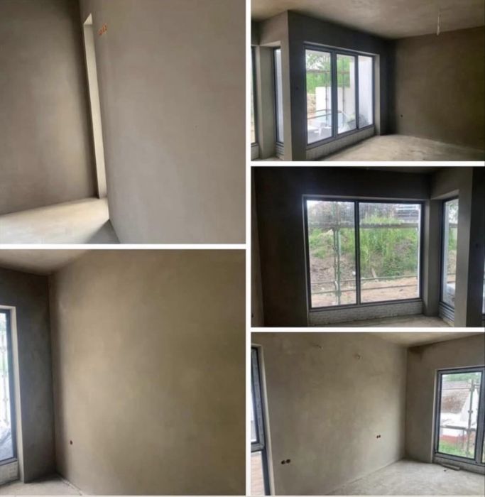 Tynki maszynowe tradycyjne cementowo wapienne zacierane  na gladko