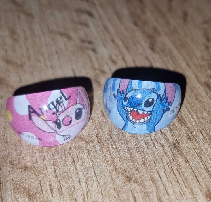 Pierścionki dla dzieci stitch
