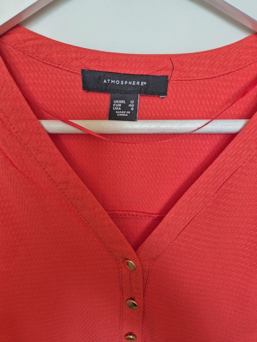 Czerwona koszula/bluzka w r. 40