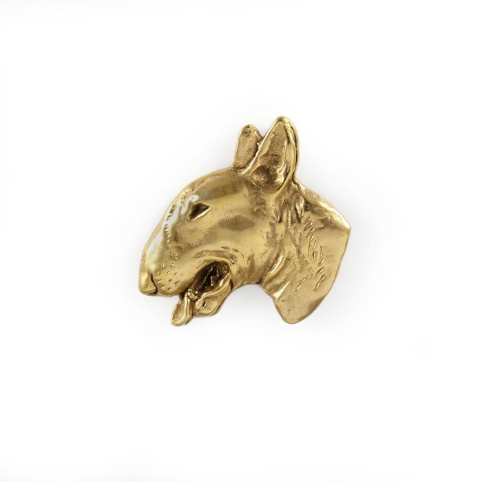 Bulterier pin pozłocony Art-Dog