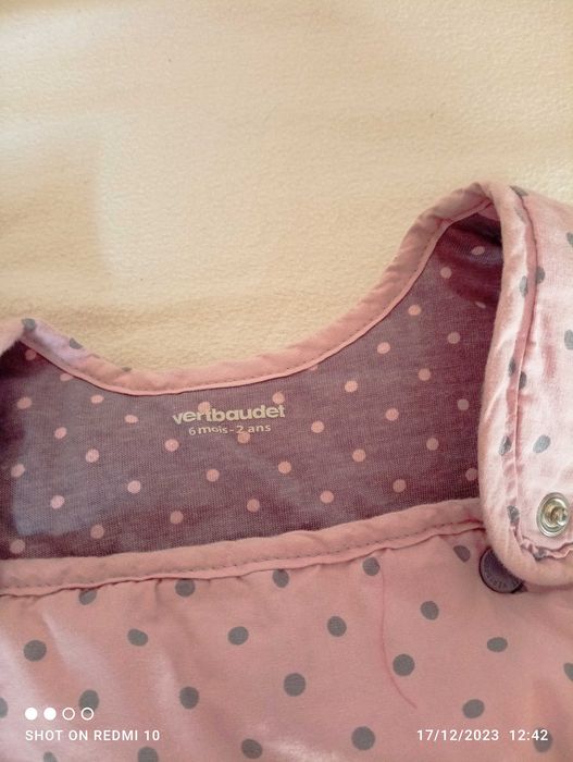 Saco de dormir bebe Vertbaudet