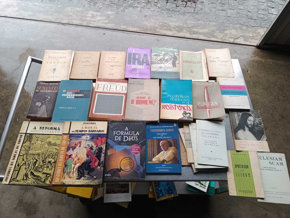 Livros Religiosos antigos (coleção éfeso;história da igreja de cristo)